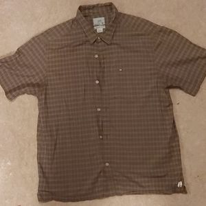 MENS QUICKSILVER BUTTON UP